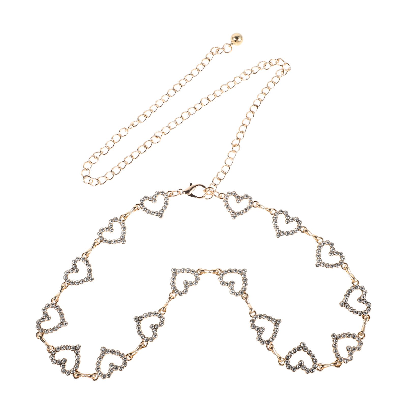 حزام معدني قابل للتعديل مزين ب - مراجعة Body Jewelry وسعره