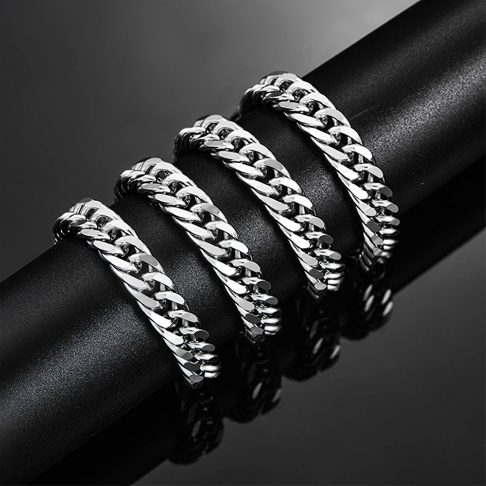 HIYEE 3 مللي متر/4 مللي متر/5  - مراجعة Cuban Link Chain 12Mm وسعره