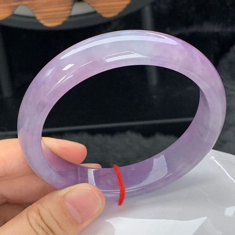 سوار من اليشم الطبيعي بلون بنف - مراجعة Bracelets وسعره