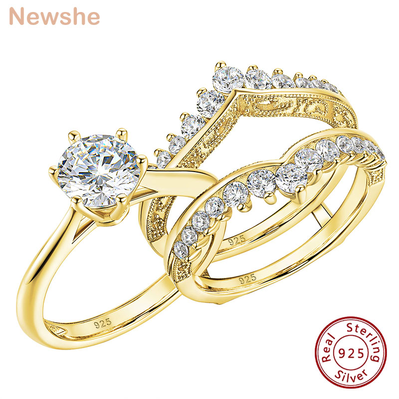 طقم خاتم زفاف نسائي مطلي بالذه - مراجعة Moissanite Engagement Ring 1 Carat وسعره