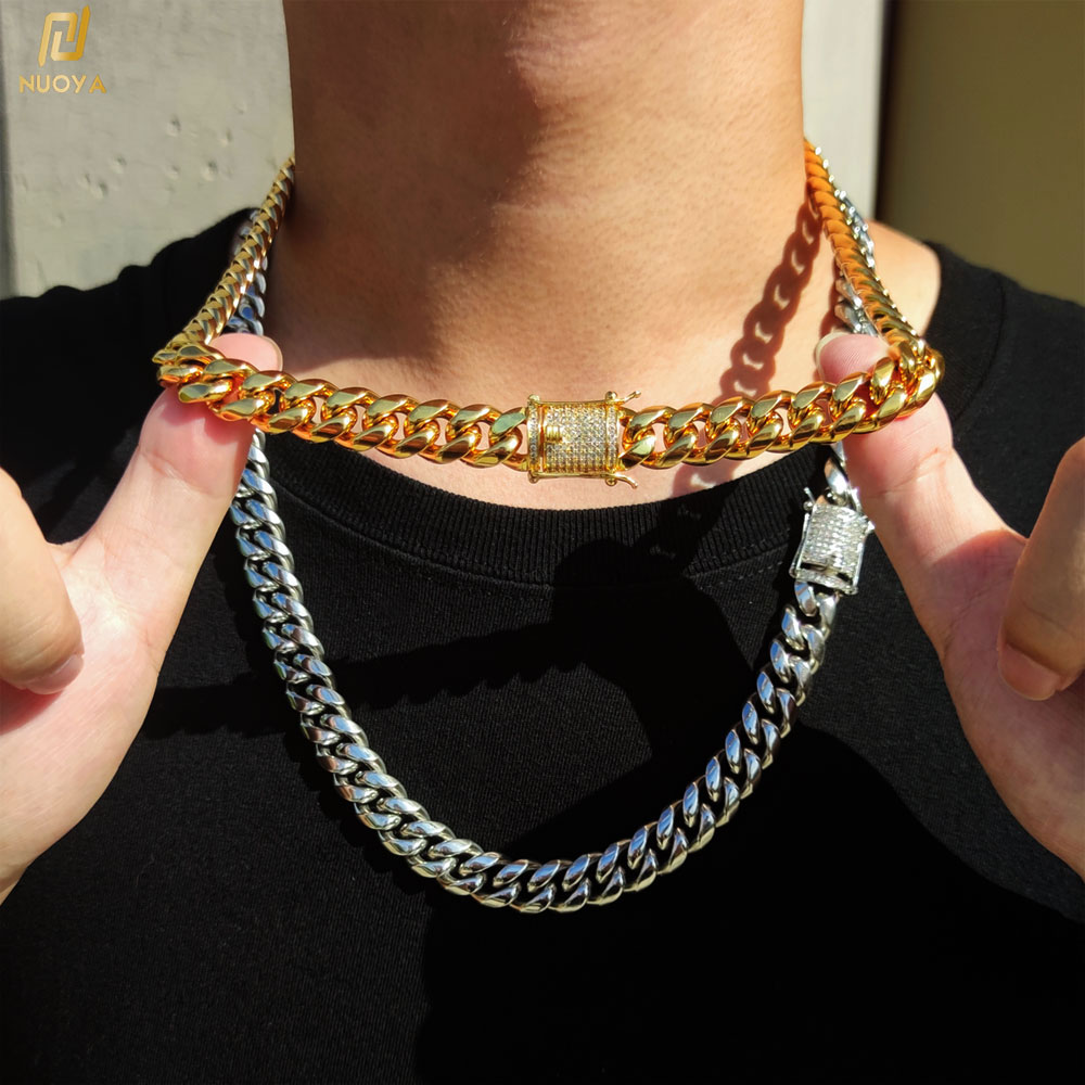 6-12 مللي متر الهيب هوب الكوبي - مراجعة Cuban Link Chain 12Mm وسعره