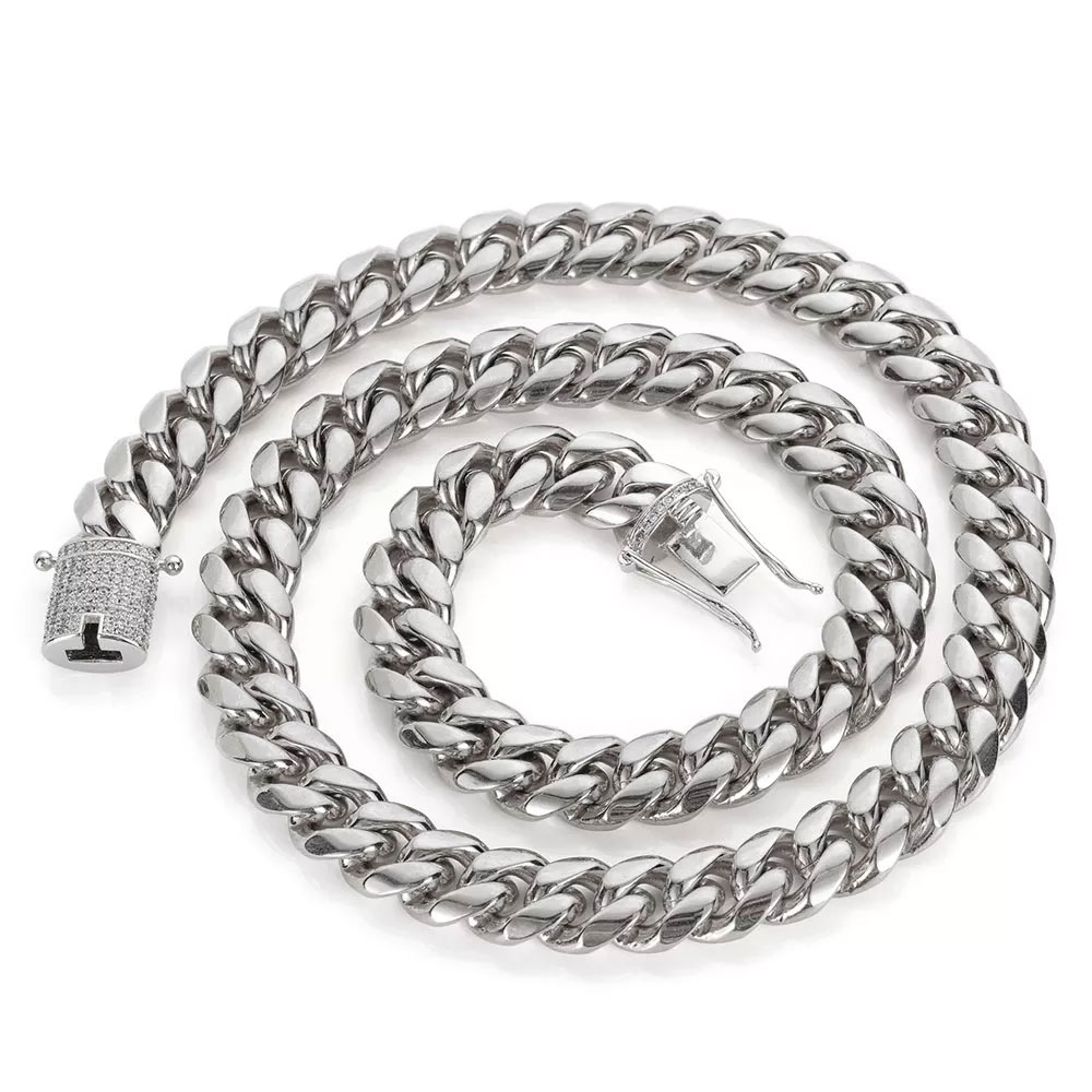 6-12 مللي متر الهيب هوب الكوبي - مراجعة Cuban Link Chain 12Mm وسعره