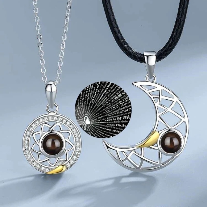 1 زوج المغناطيسي زوجين مطابقة  - مراجعة Magnetic Couple Matching Necklaces وسعره