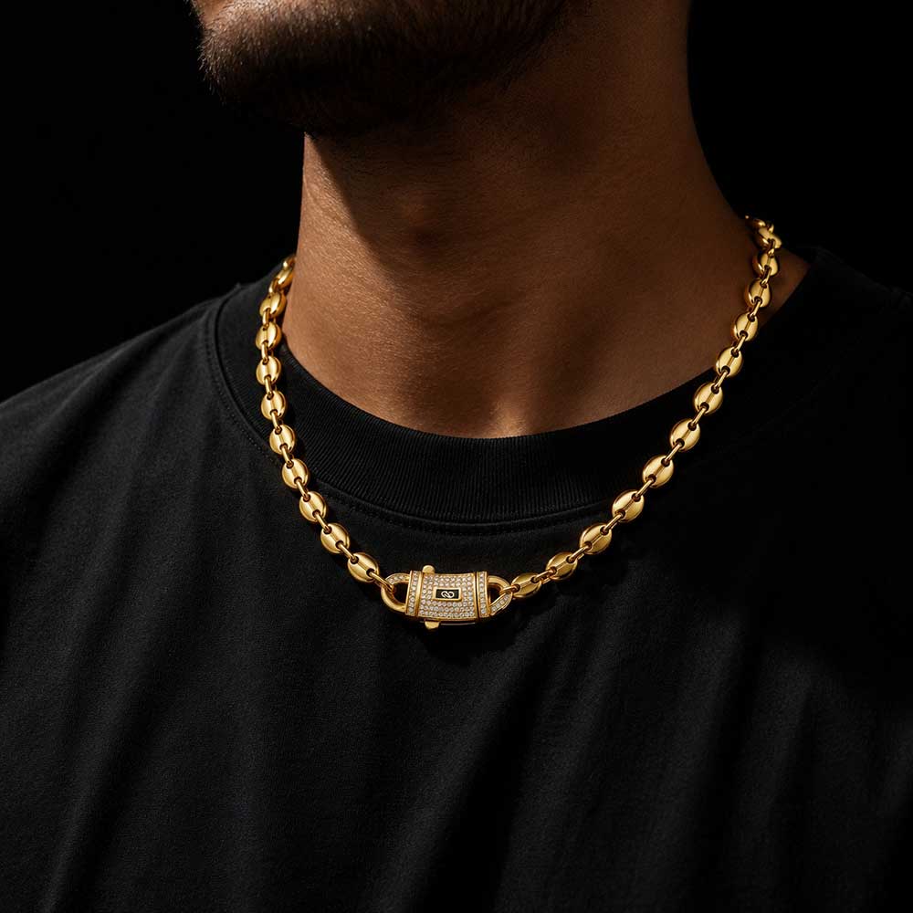 مجوهرات هيب هوب من HHIOK، سلسل - مراجعة Cuban Link Chain 12Mm وسعره