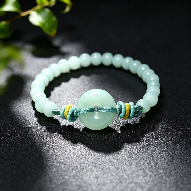 سوار خرز من الزمرد الطبيعي الأ - مراجعة Bracelets وسعره