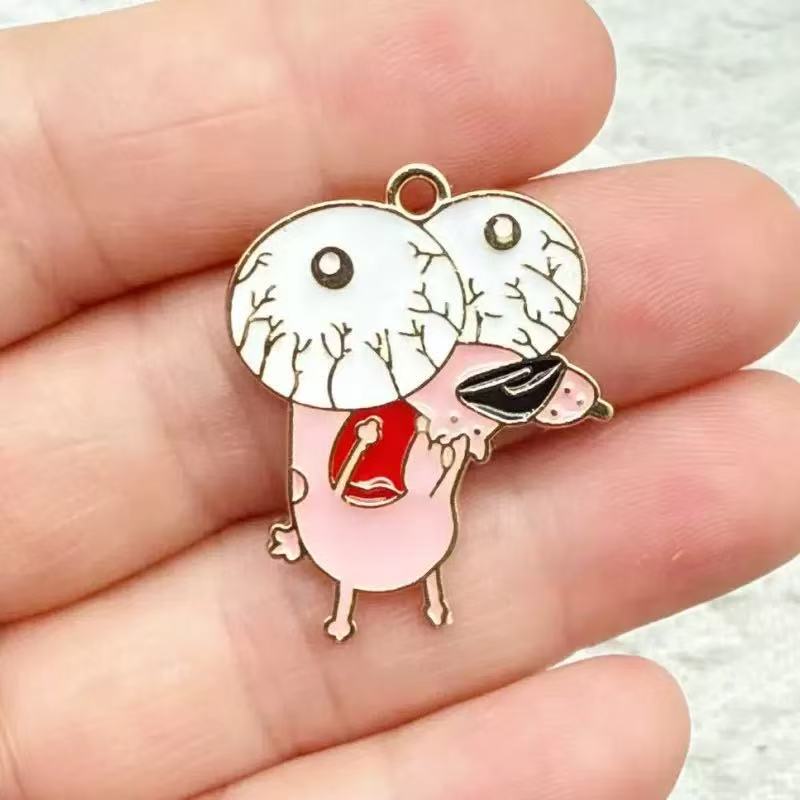 10 قطع من الحلي الكرتونية اللط - مراجعة Anime Pendant Necklace وسعره
