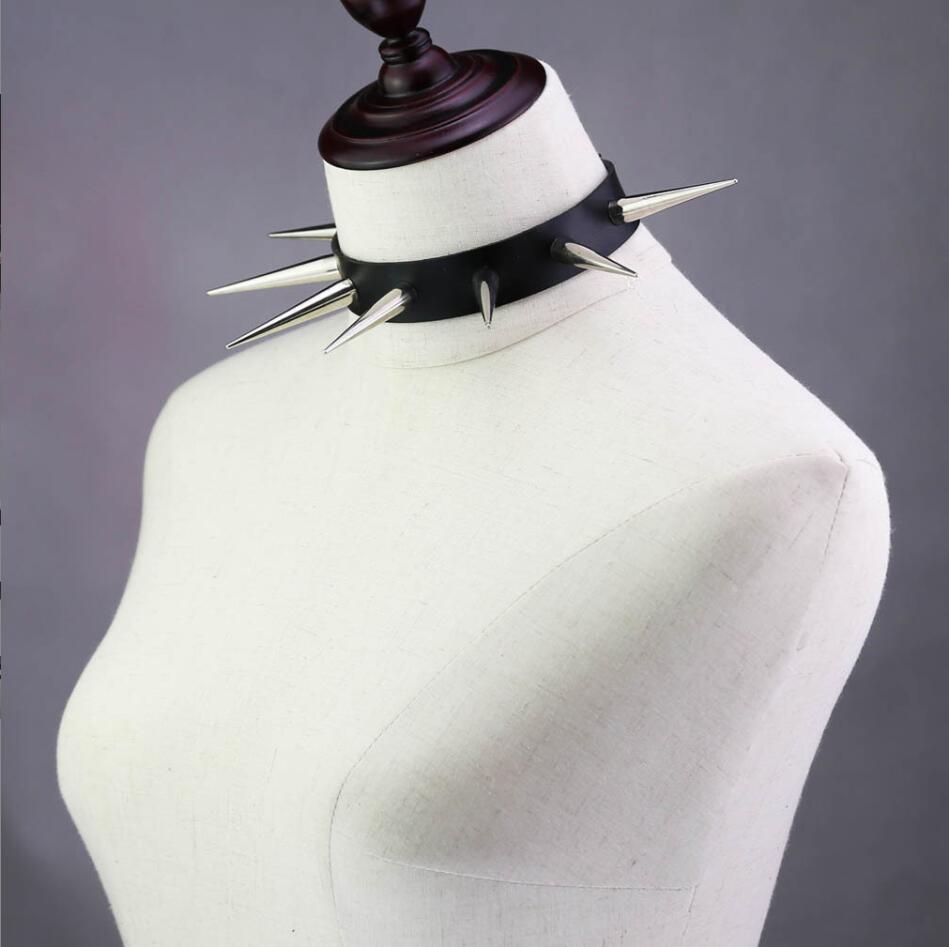 ايمو سبايك المختنق الشرير طوق  - مراجعة Goth Punk Spike Choker وسعره