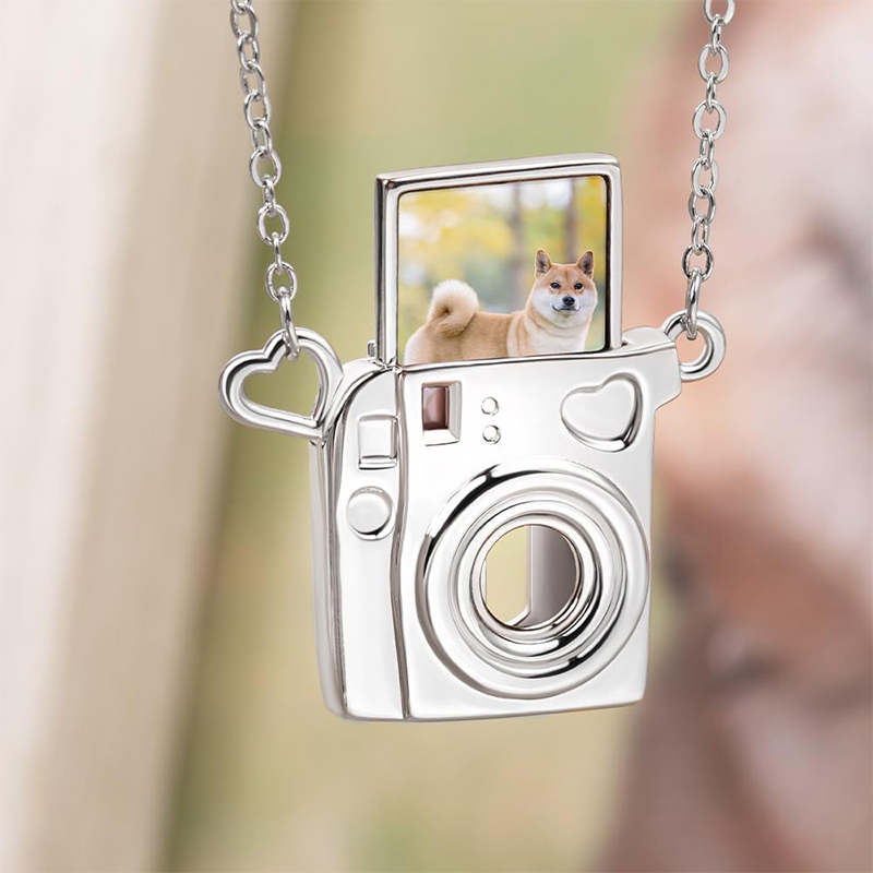 تخصيص صورة النحاس القلب قلادة  - مراجعة Heart Locket Necklace Photo وسعره