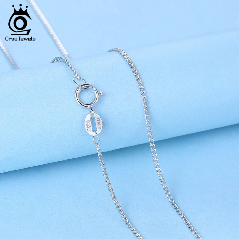ORSA جواهر الإيطالية 925 فضة 1 - مراجعة 925 Sterling Silver Chain Necklace Men وسعره