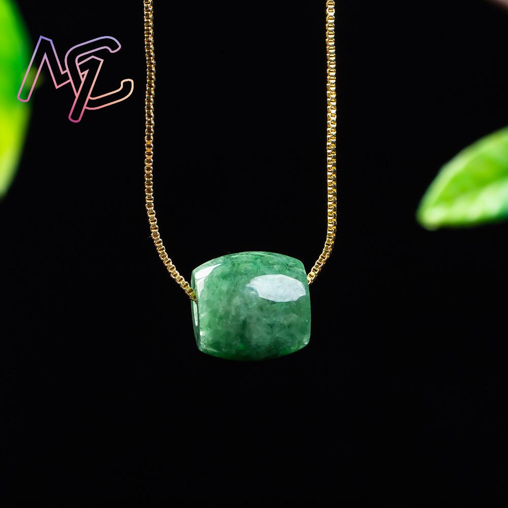 الطبيعية الحقيقية اليشم حبة قل - مراجعة Necklaces وسعره