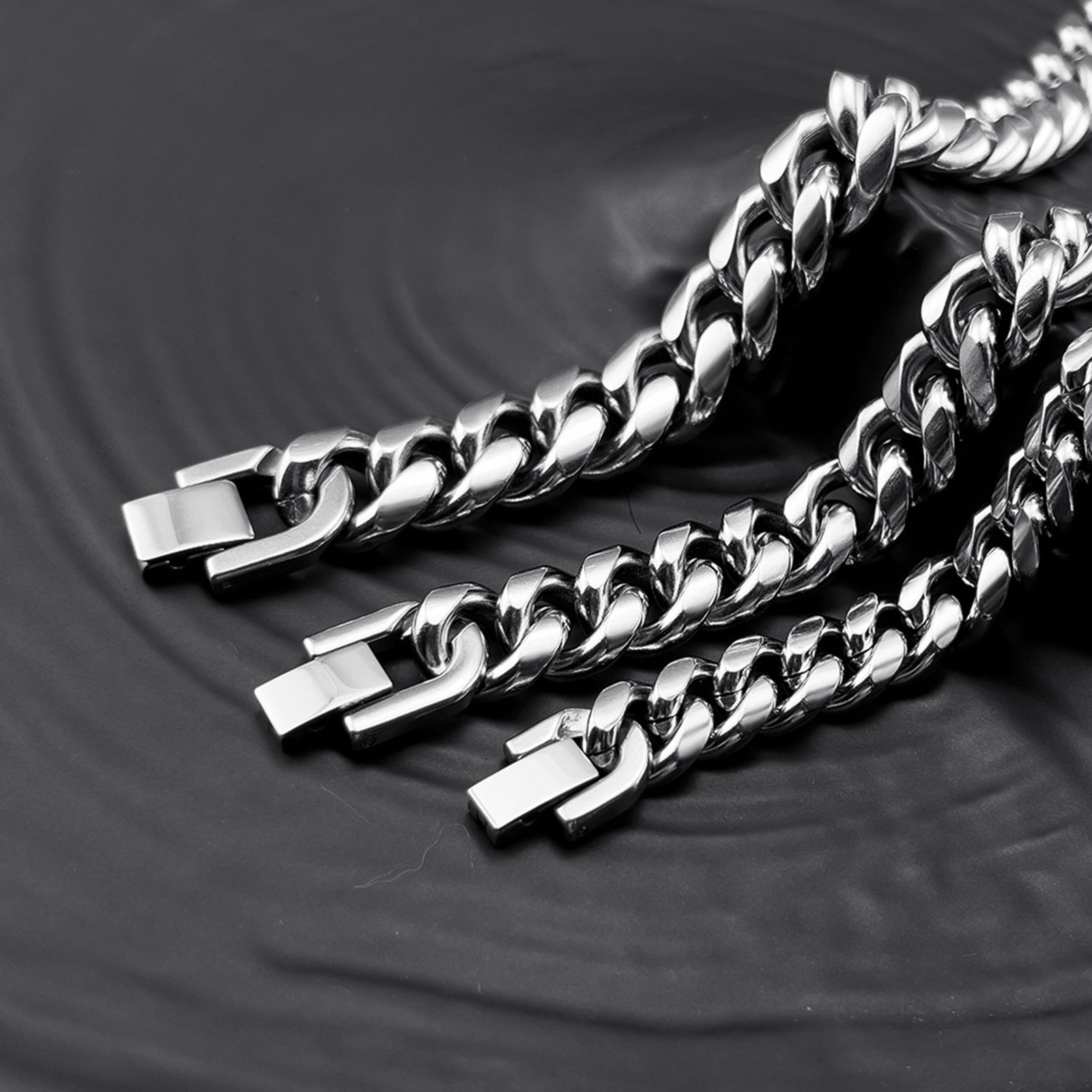 6-12 مللي متر الكوبية سلسلة سو - مراجعة Cuban Link Chain 12Mm وسعره