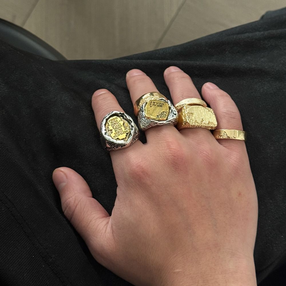 مجموعة خواتم للأصابع، 6 قطع/مج - مراجعة Vintage Punk Knuckle Rings Set وسعره