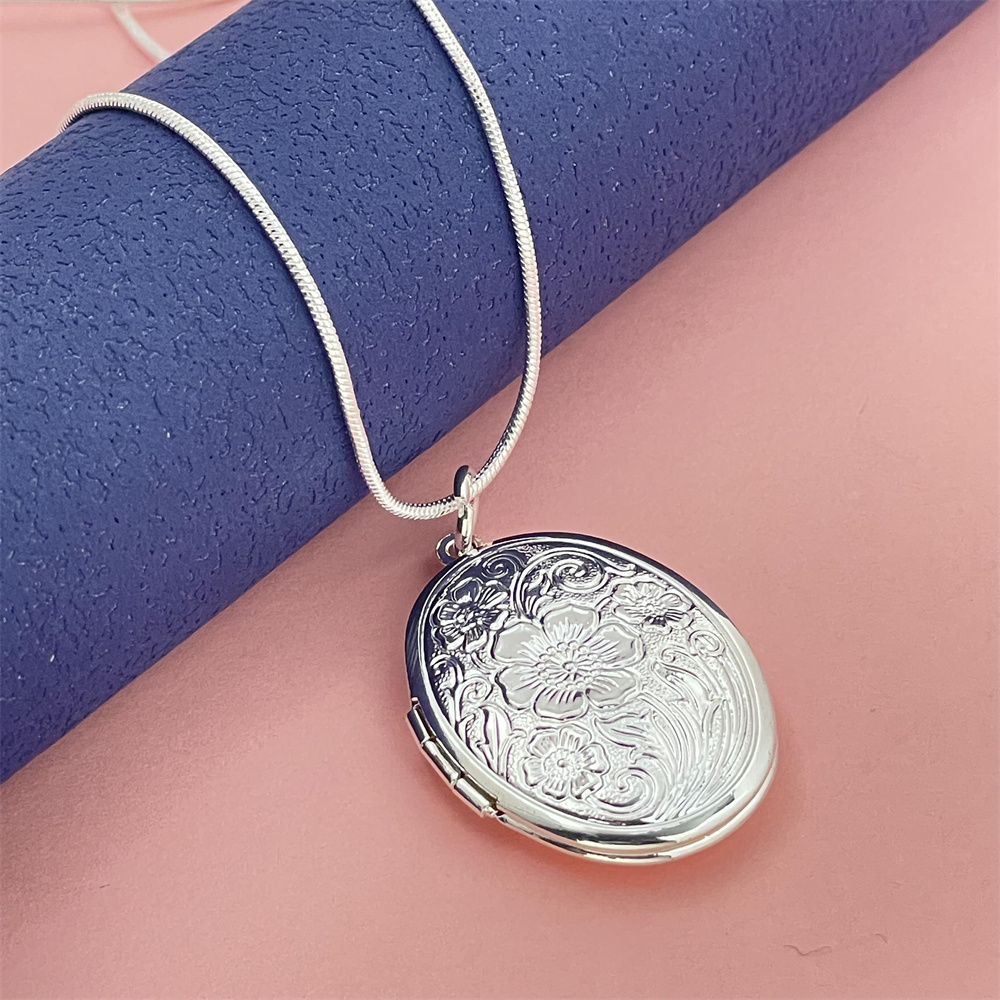 قلادة على شكل ثعبان من الفضة ع - مراجعة 925 Sterling Silver Chain Necklace Men وسعره